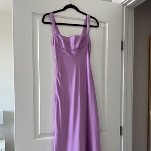 Astr The Label Lavender Midi Dress